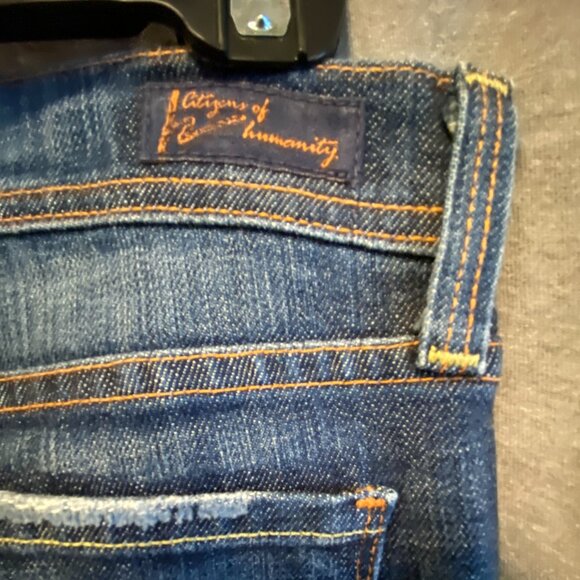 Citizens of Humanity Jeans Women’s 26 Low Waist Flare Ingrid #002 Stretch - Picture 4 of 10